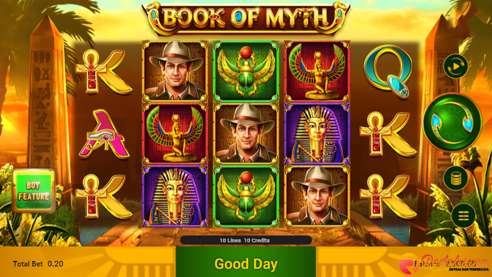 Slot Book of Myth: Menyongsong Misteri dan Keberuntungan