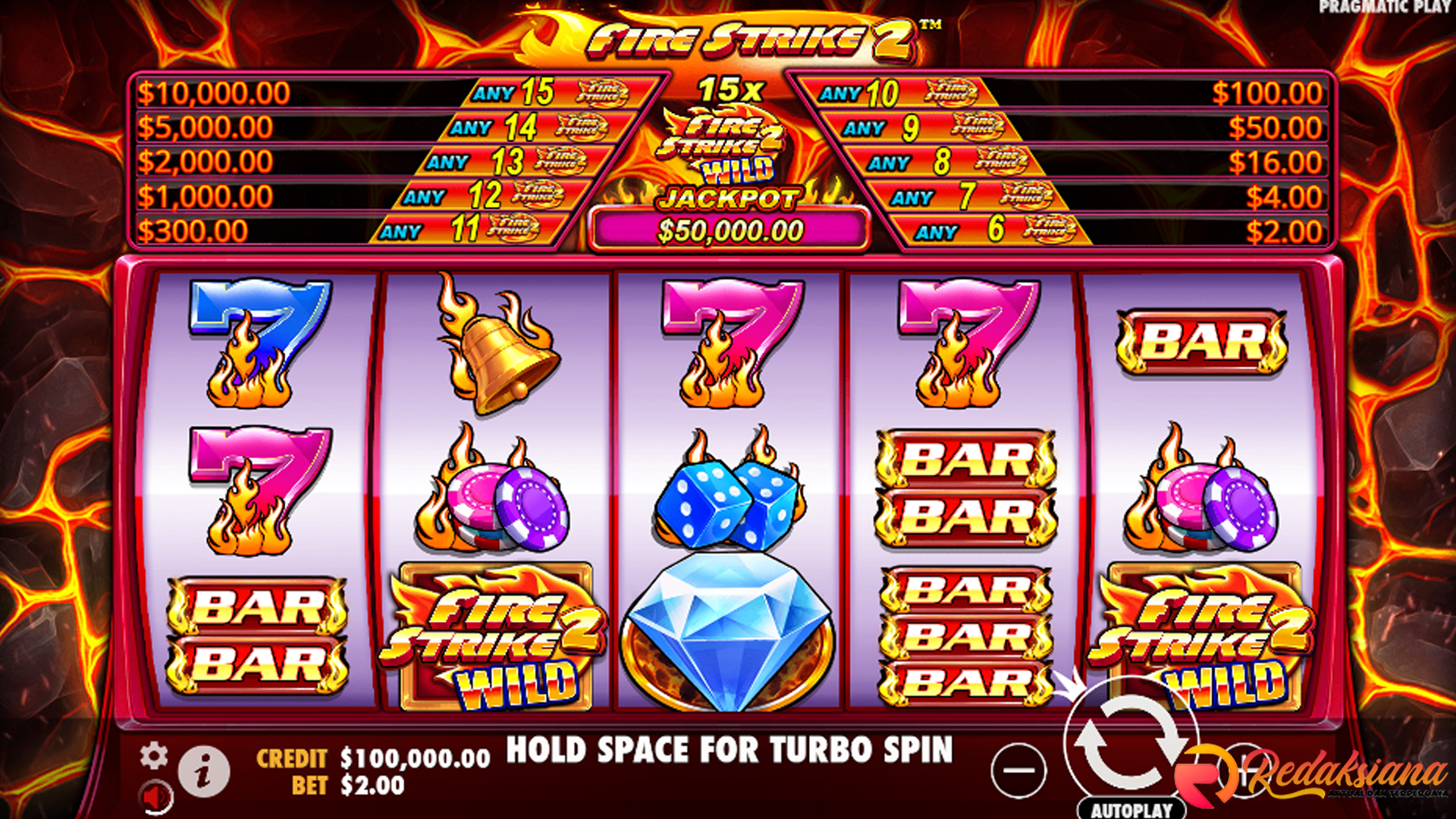 Fire Strike 2 di Rtp8000: Slot Seru Penuh Potensi Hadiah Besar