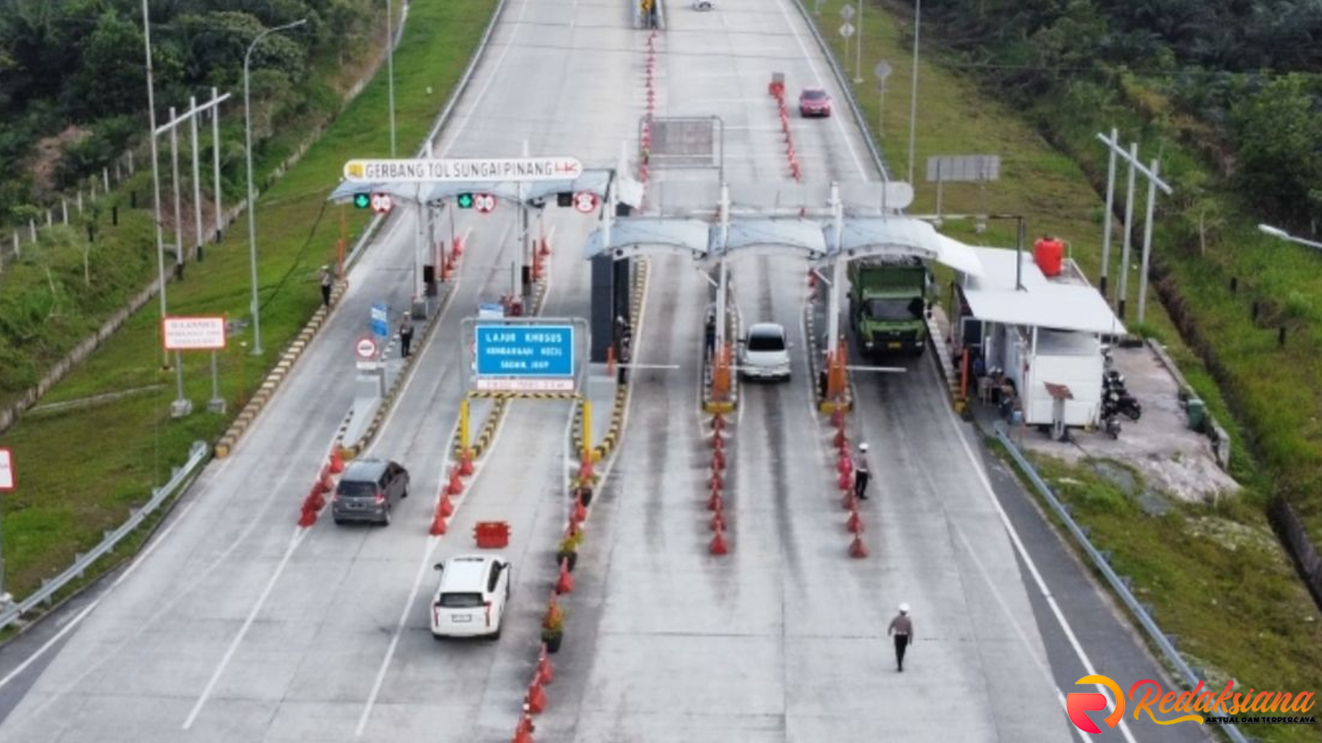 Ngebut di Tol Pekanbaru-Bangkinang, 8 Kendaraan Kena Tilang