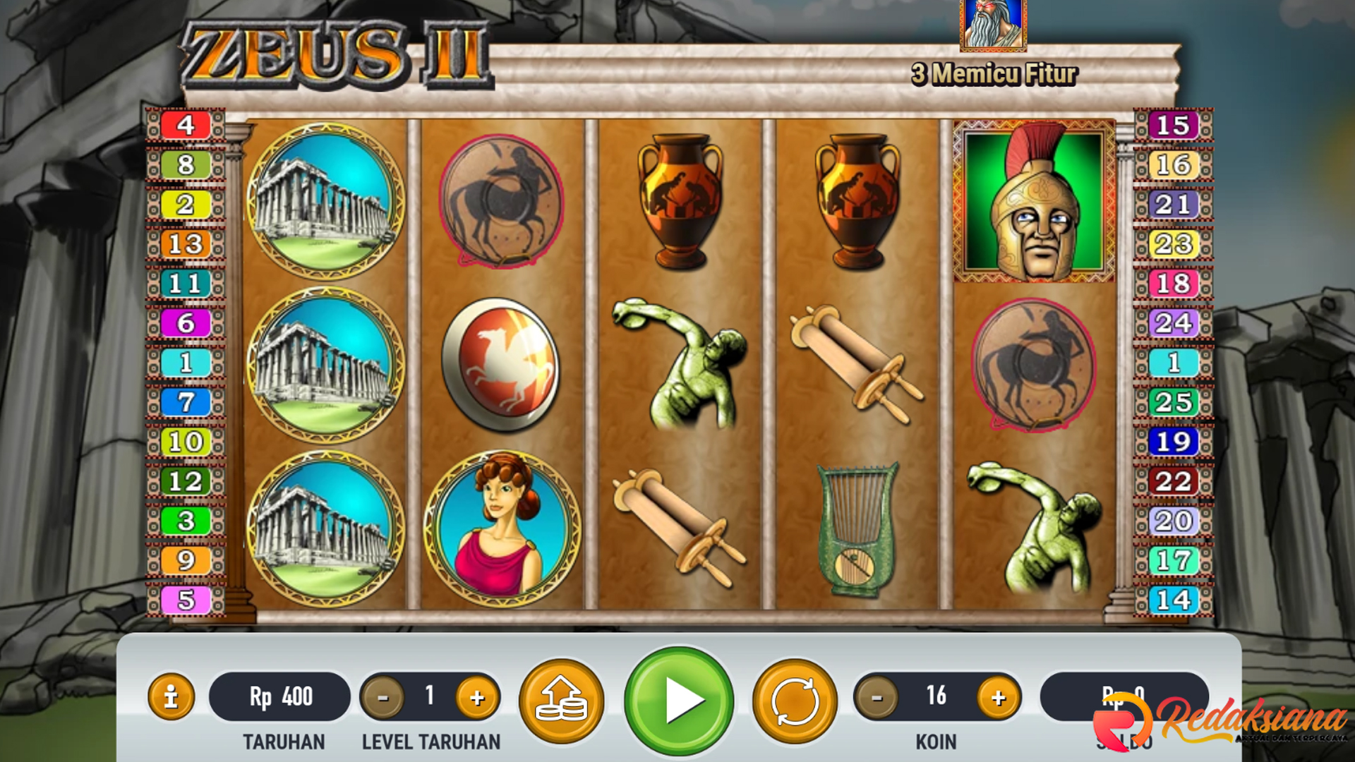 Cnnslot Hantam Hari Kamu dengan Top Zeus 2 di Slot Qris
