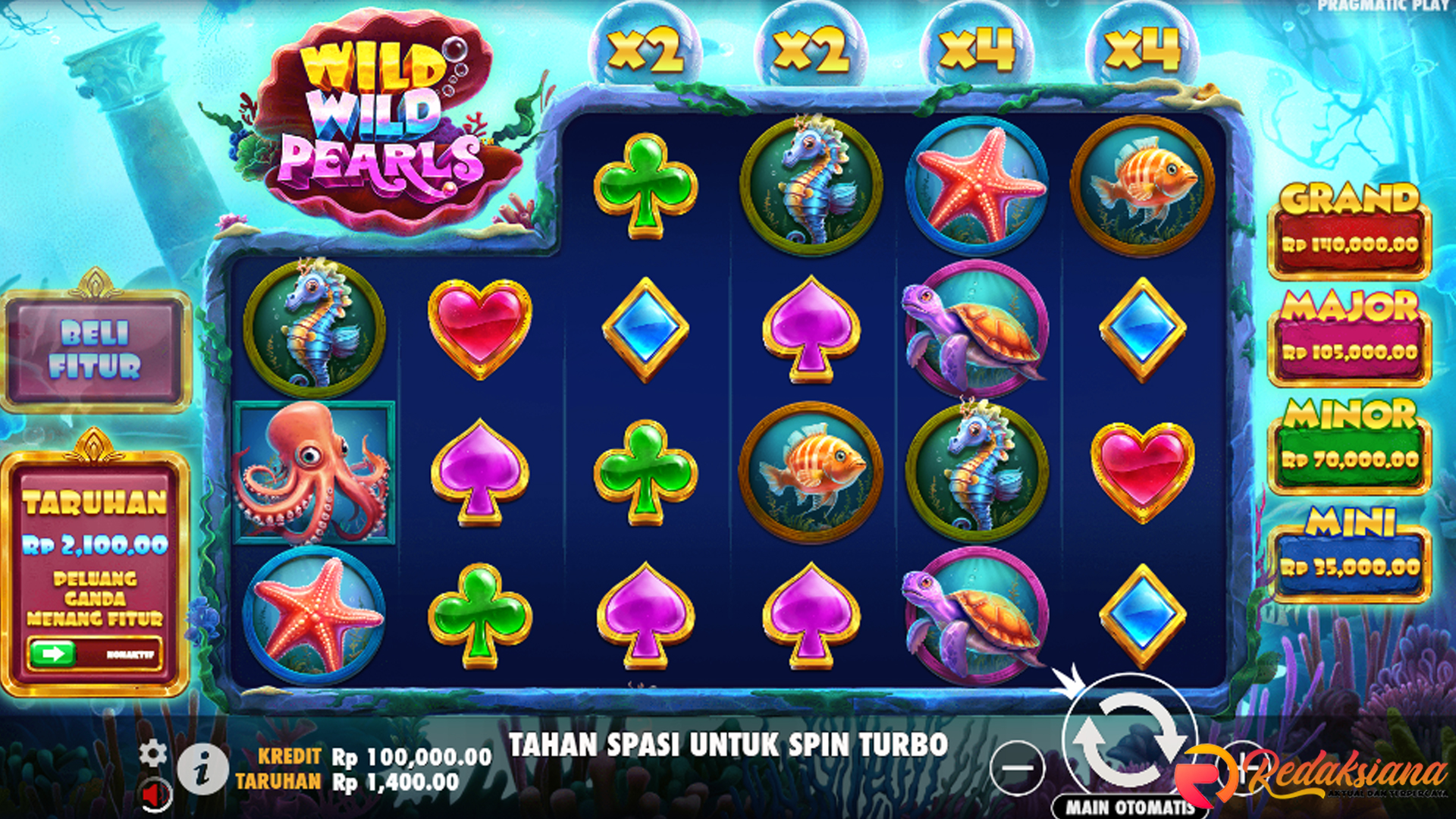 Rasakan Kehebohan Maksimal Wild Wild Pearls Bareng Rtp8000