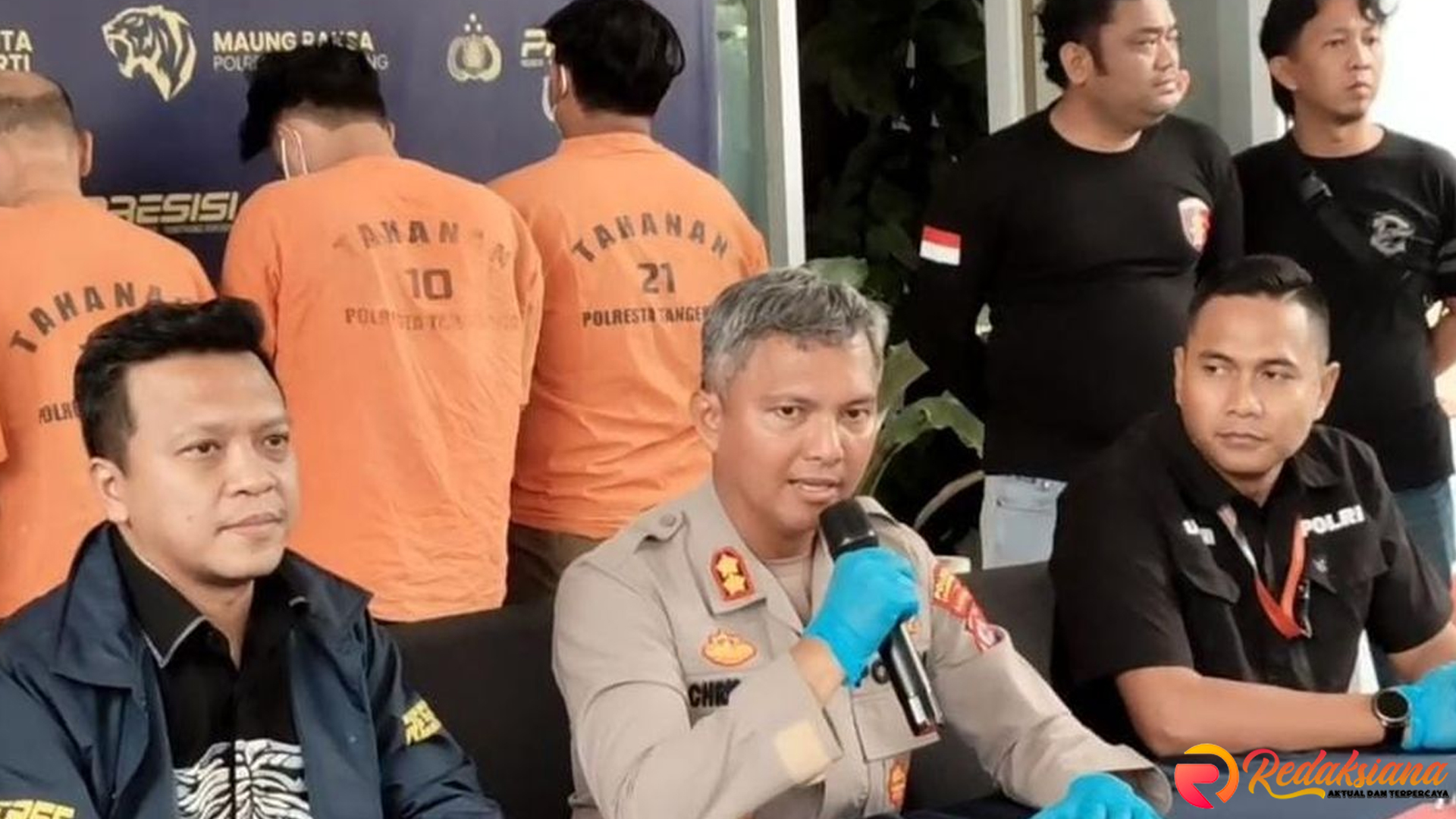 Polisi Buka Peran 7 Tersangka Pemerasan Sopir Truk di Tangerang