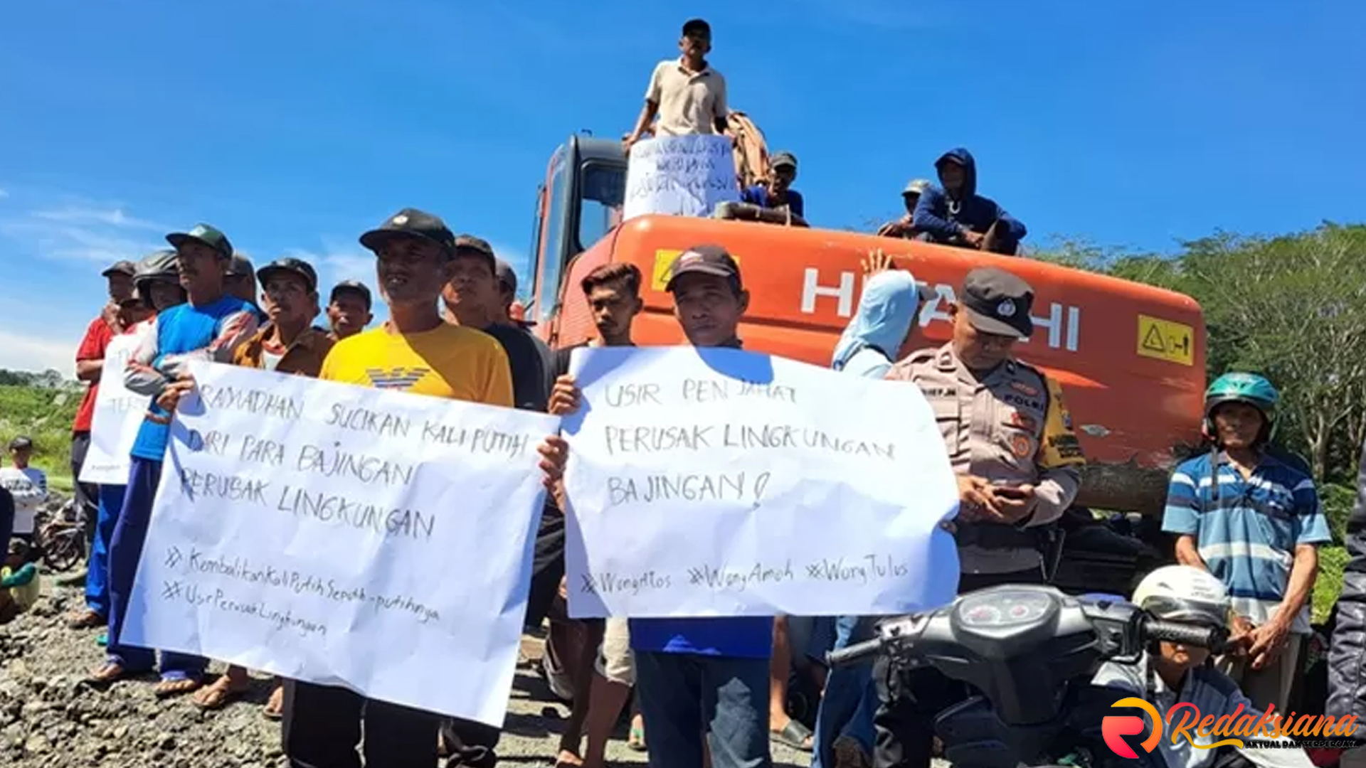 Krisis Tambang Pasir Kali, Ratusan Petani Blitar Ajukan Tuntutan
