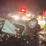 Terios Terguling Usai Tabrak Truk di Tol Pemalang, 1 Tewas
