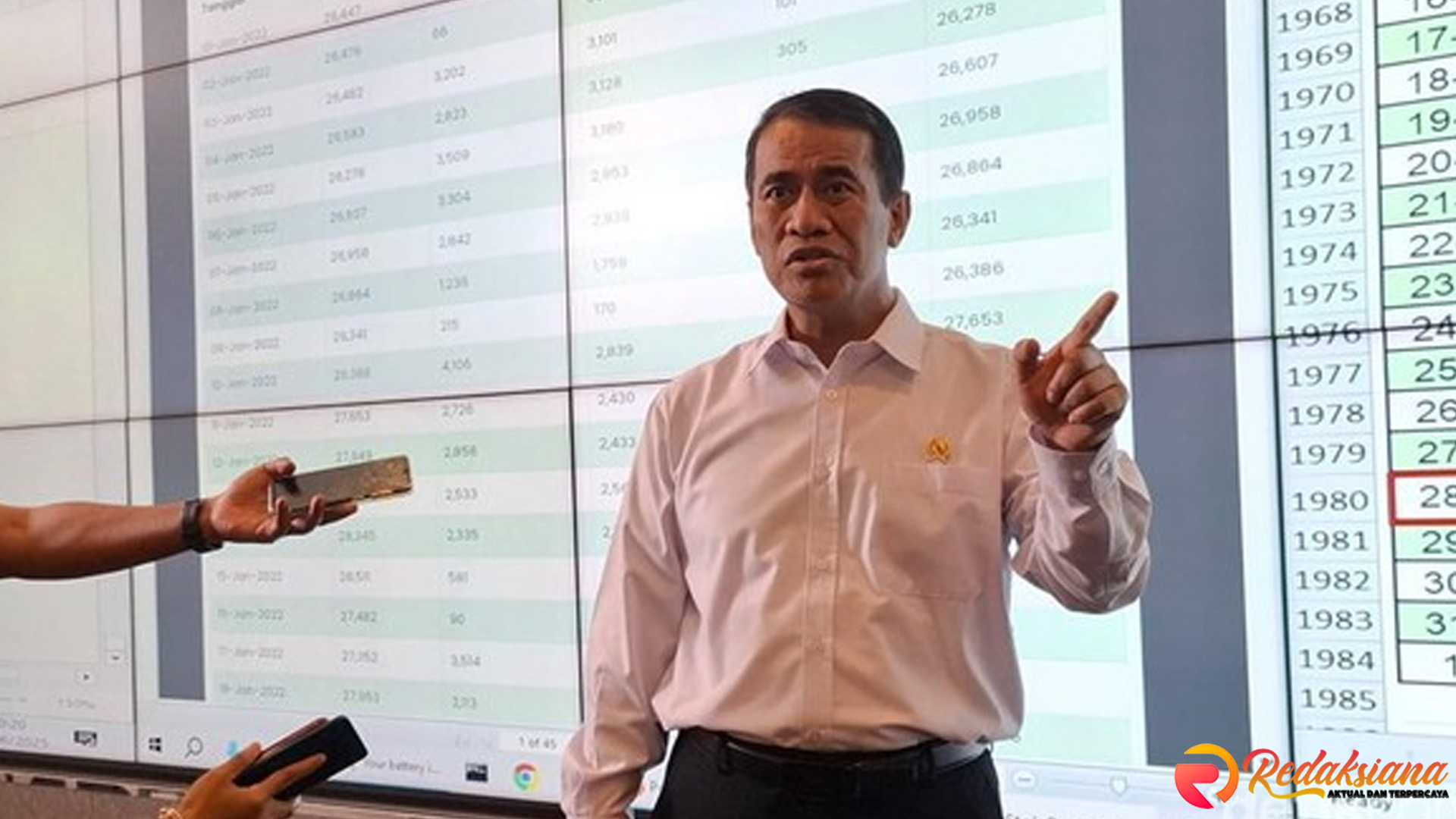 Mentan Minta Satgas Usut Pemain Data Beras, Maaf Tak Diberikan