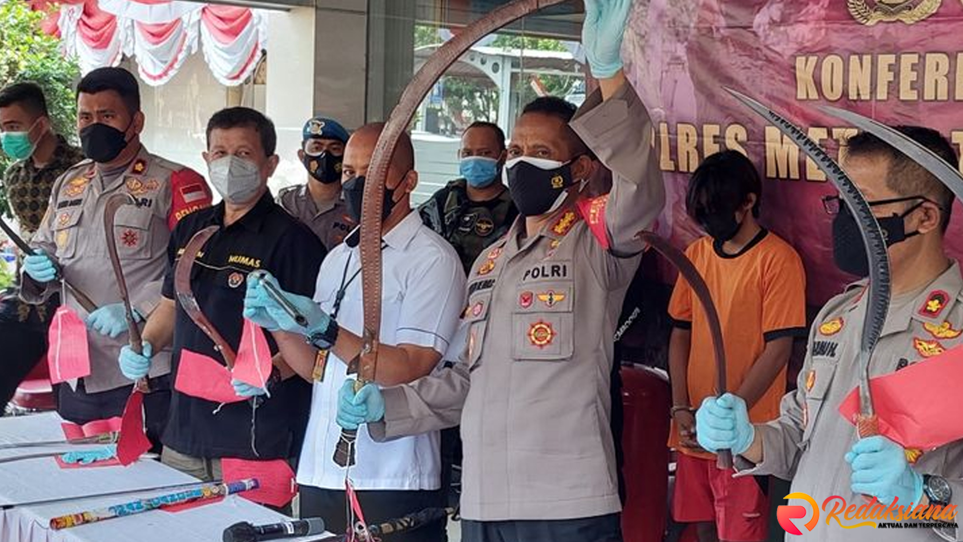 Polisi Buka Peran 7 Tersangka Pemerasan Sopir Truk di Tangerang