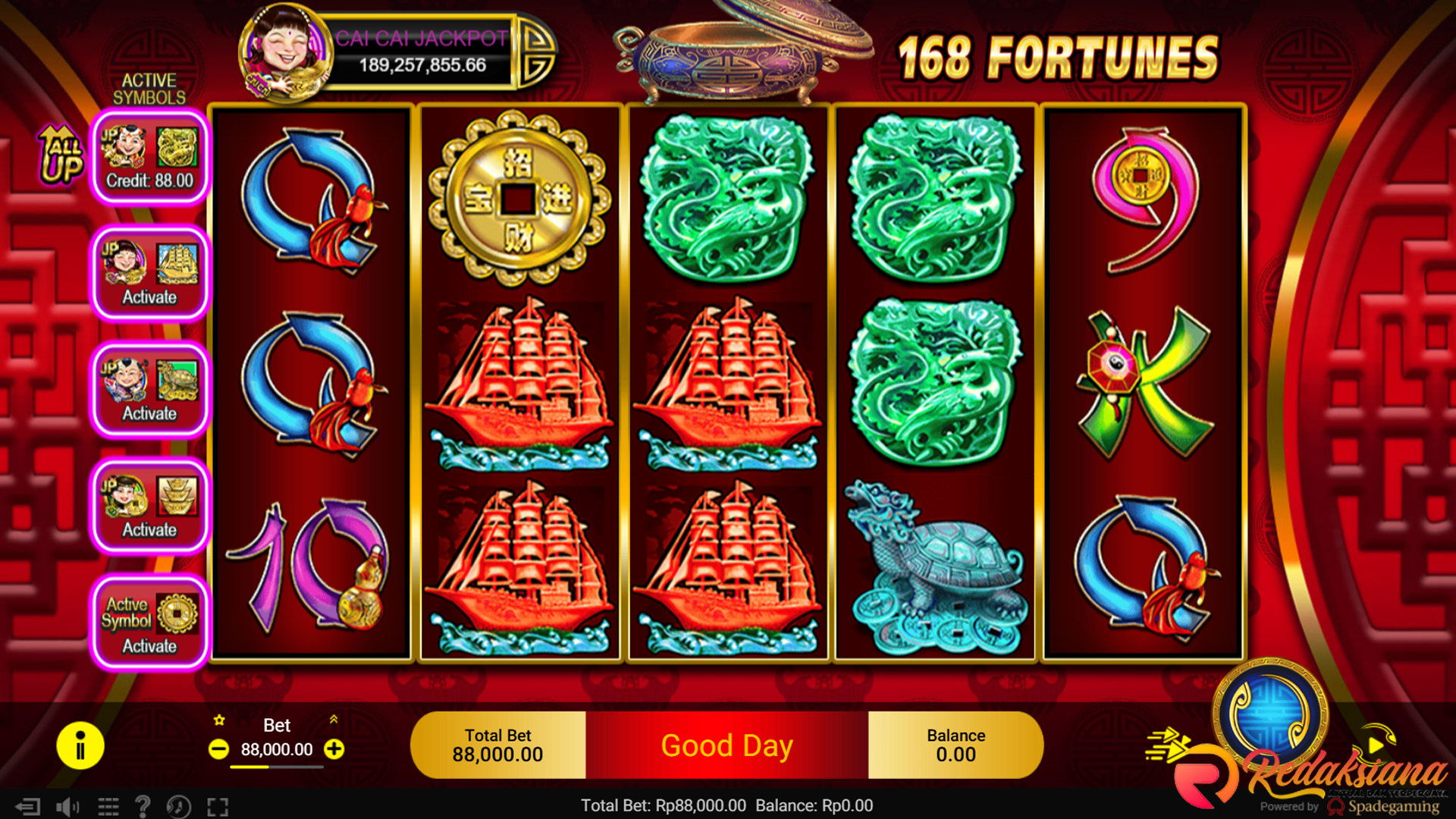 Cnnslot: Inilah 168 Fortunes Game Slot Bertabur Bonus Dahsyat