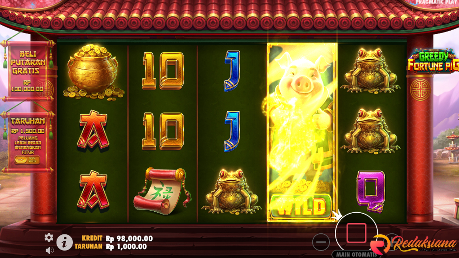 Rtp8000 Daftar untuk Menarik Keuntungan dari Greedy Fortune Pig