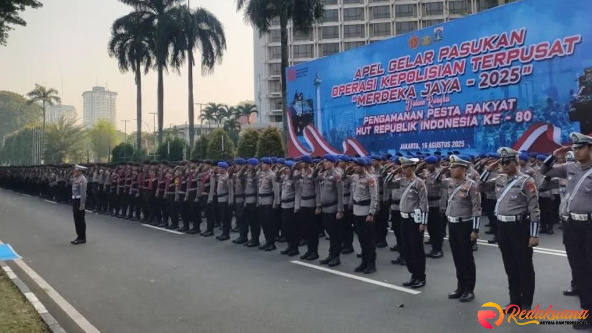 Demo Besar 28 Agustus 2025, TNI-Polri Turunkan 4531 Personel