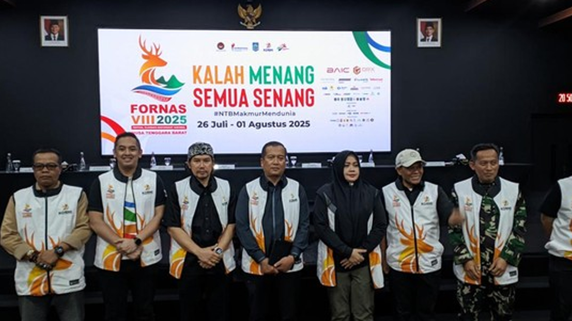 Fornas VIII di NTB Berakhir, Gibran Sampaikan 3 Harapan Besar