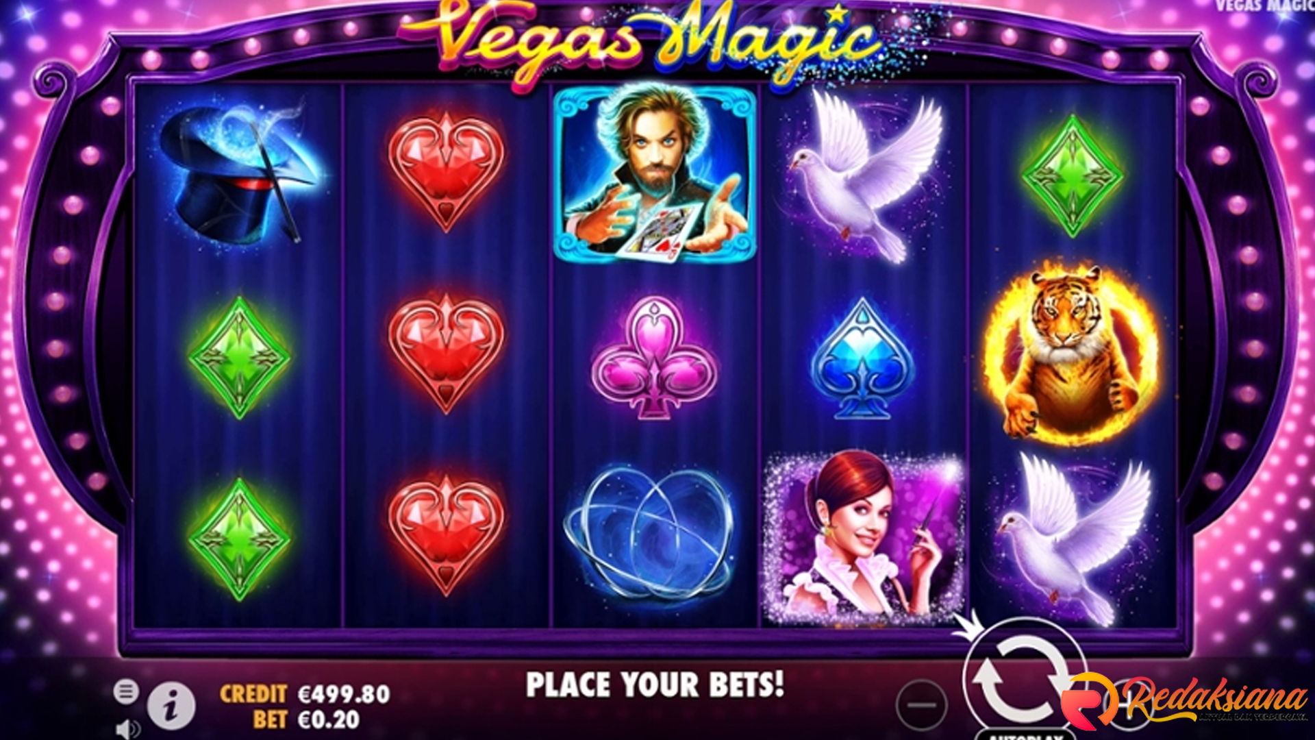 Cnnslot Ceritakan Vegas Magic lewat 3 Detail Paling Mencolok