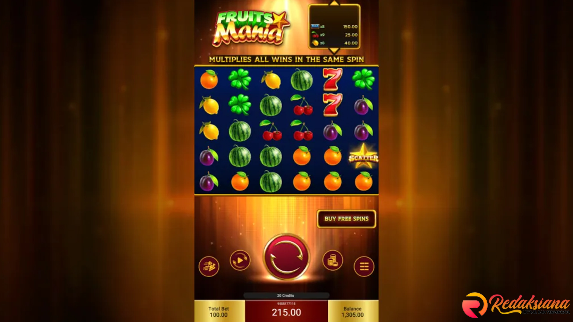 Rtp8000 Sebagai Parameter Penting Pada Slot Fruits Mania