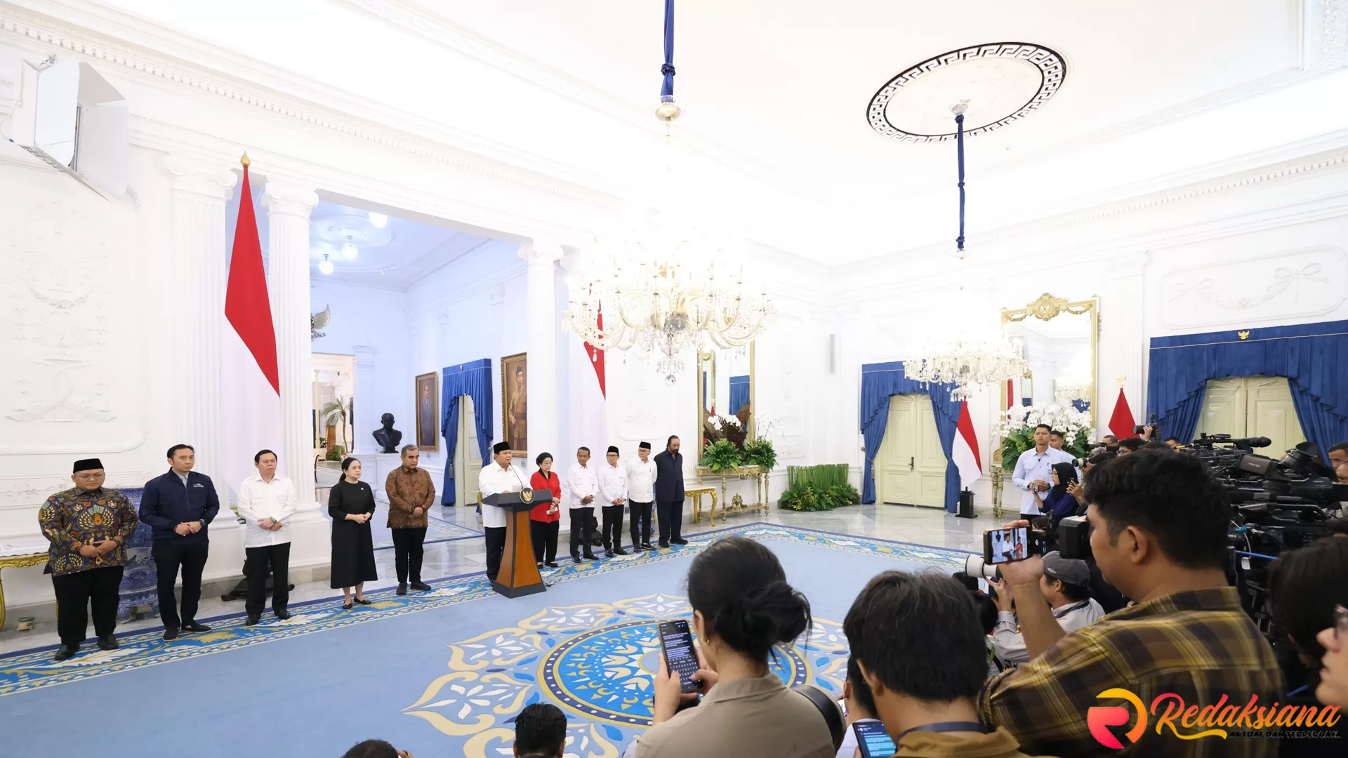Prabowo dan Ketum Parpol: 5 Poin Penting soal Demo