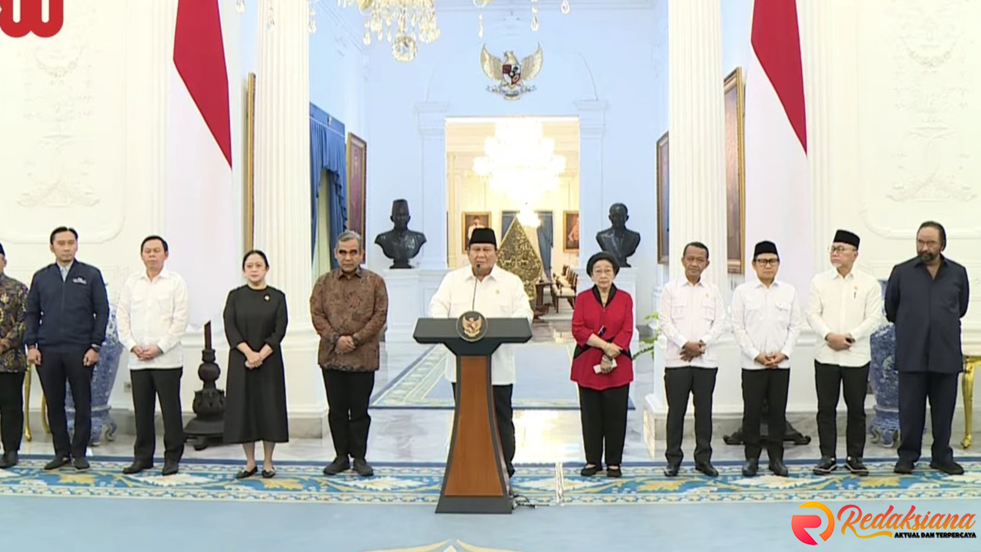 Prabowo dan Ketum Parpol: 5 Poin Penting soal Demo