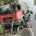 Tragedi di Gunungkidul: Truk Molen Tabrak Motor, 3 Tewas