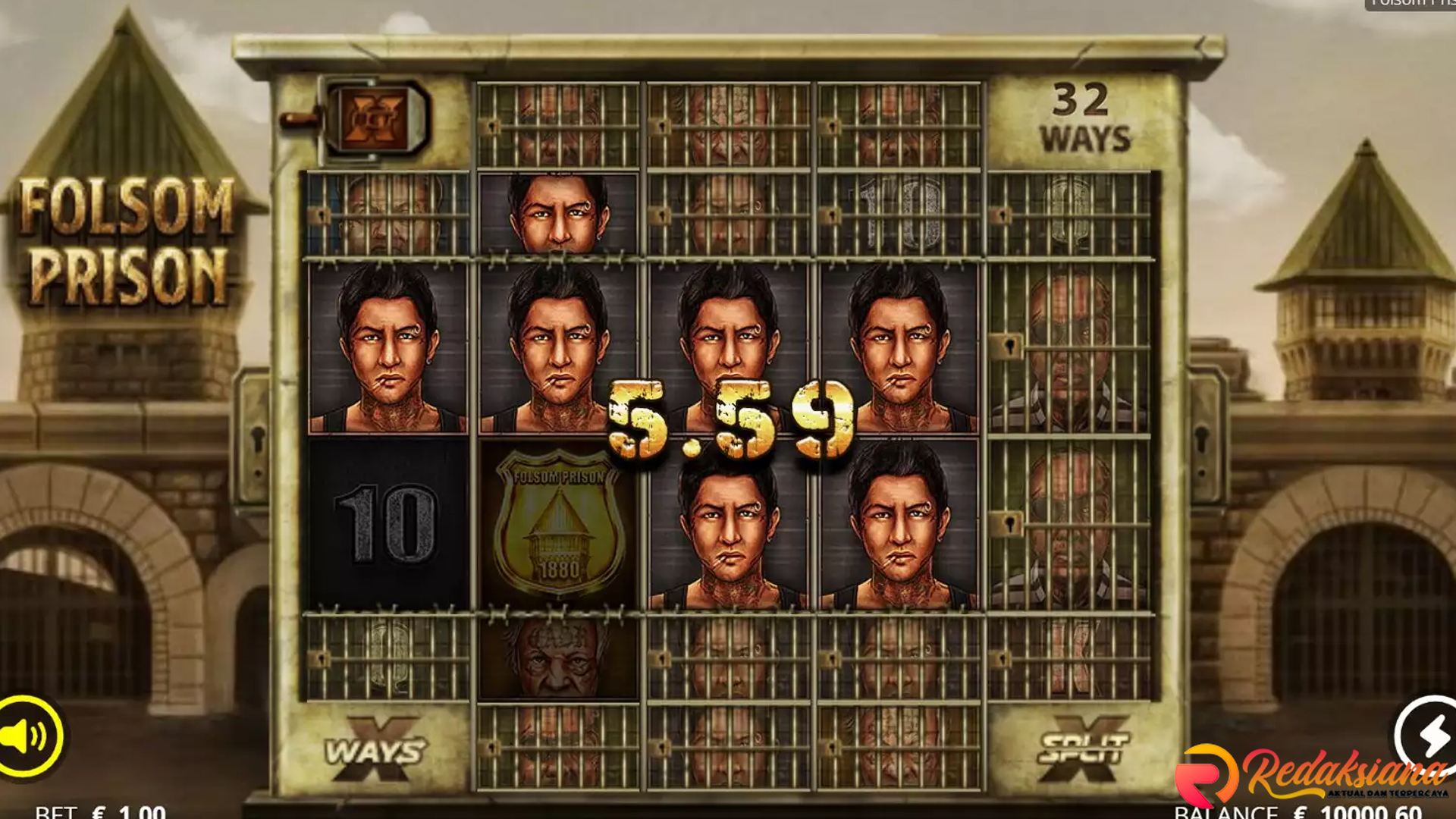 Menyingkap 5 Kualitas Slot Online Folsom Prison di Cnnslot