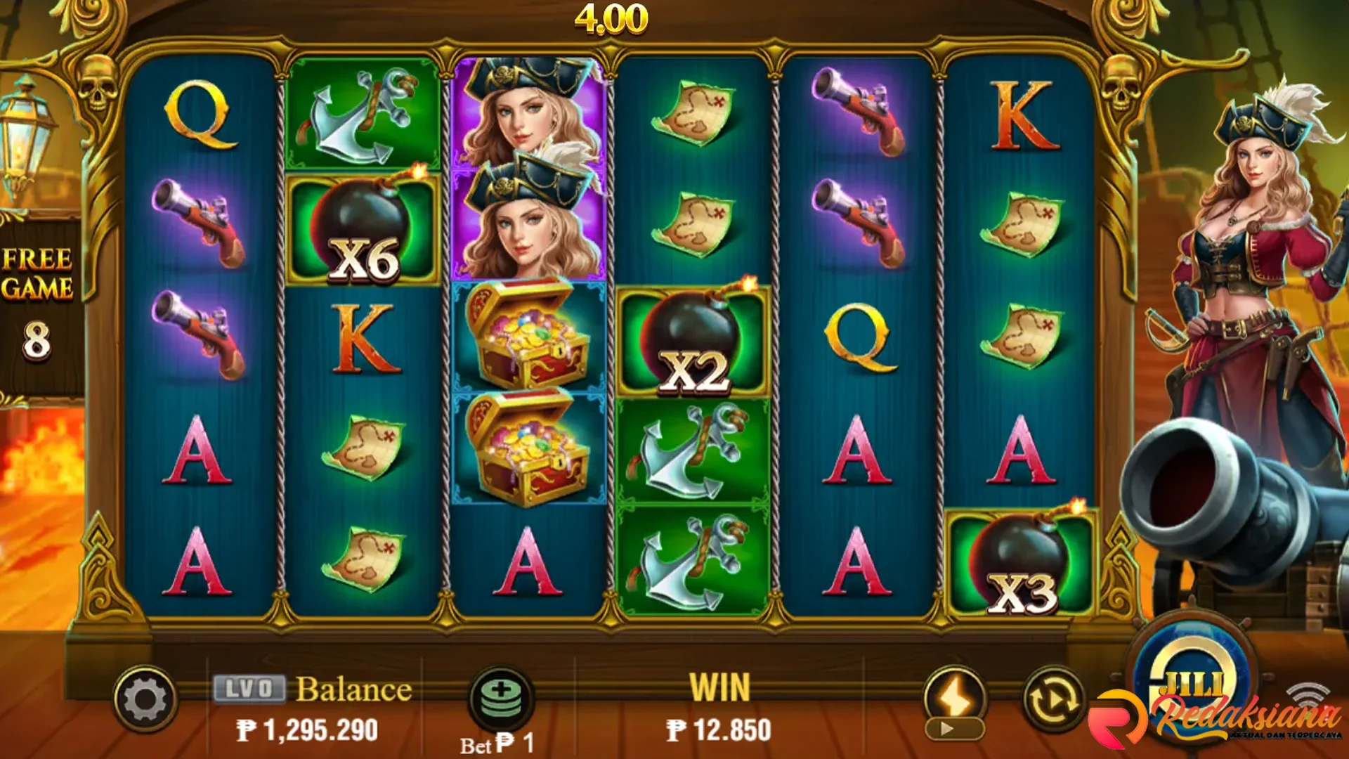 Rtp8000 Catat Lonjakan Slot Pirate Queen di Jam Tertentu