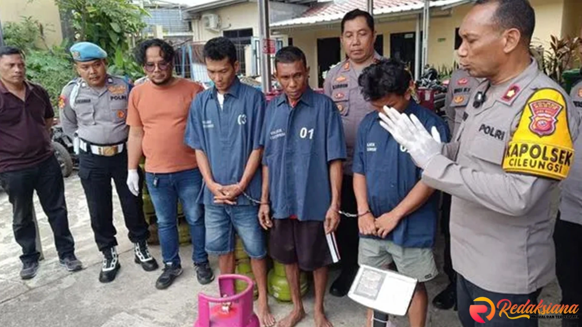 Polisi Mengungkap 4 Kasus Pengoplosan Gas LPG di Cileungsi