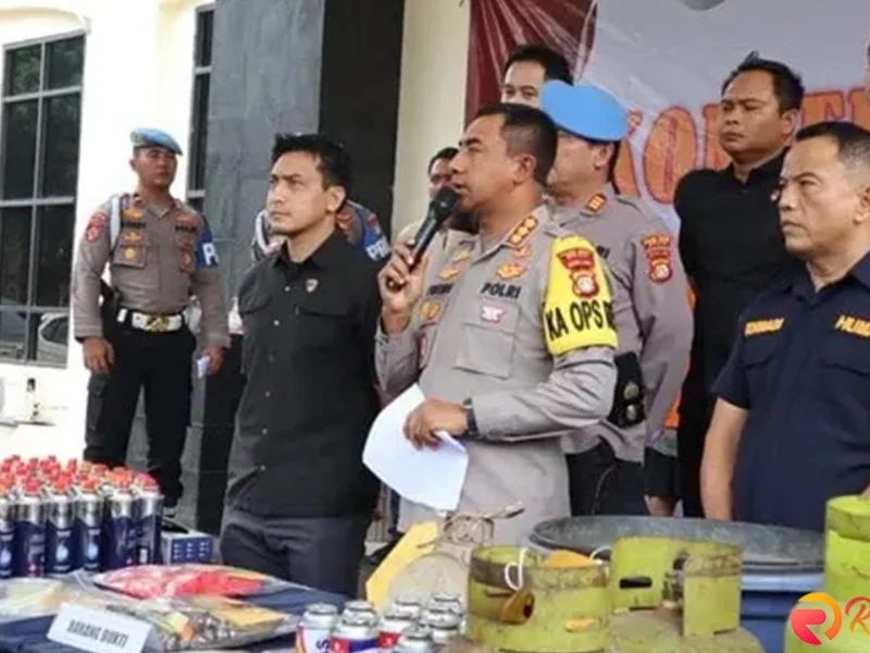 Polisi Mengungkap 4 Kasus Pengoplosan Gas LPG di Cileungsi