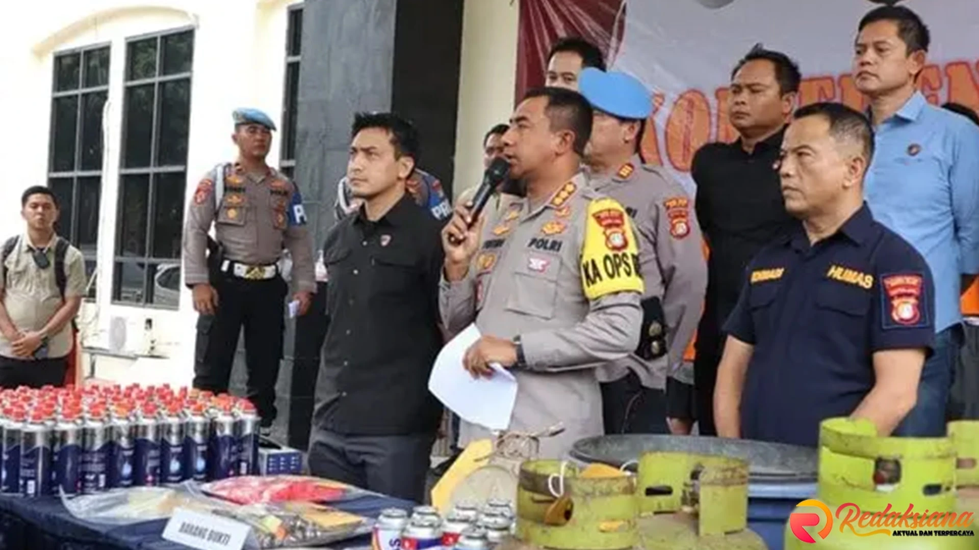 Polisi Mengungkap 4 Kasus Pengoplosan Gas LPG di Cileungsi