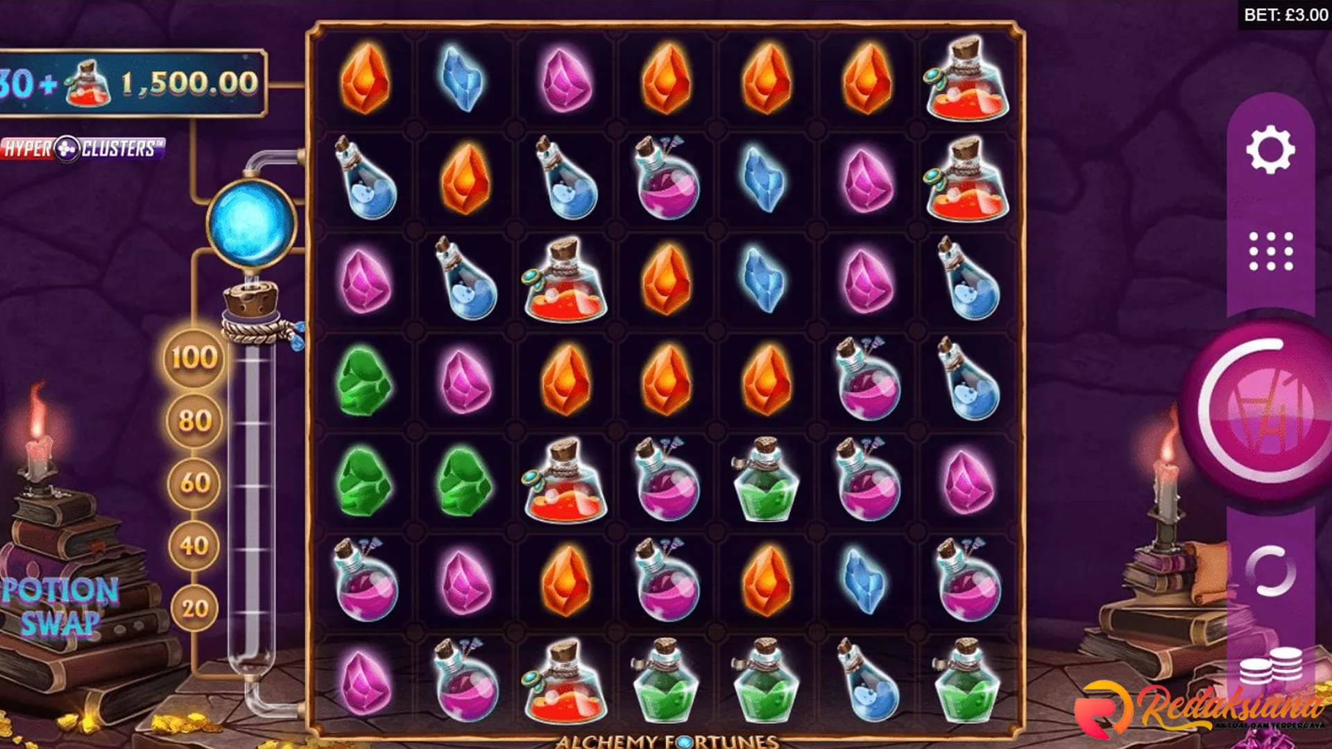 Evolusi Lab dalam Alchemy Fortunes Melalui 4 Level Tertinggi