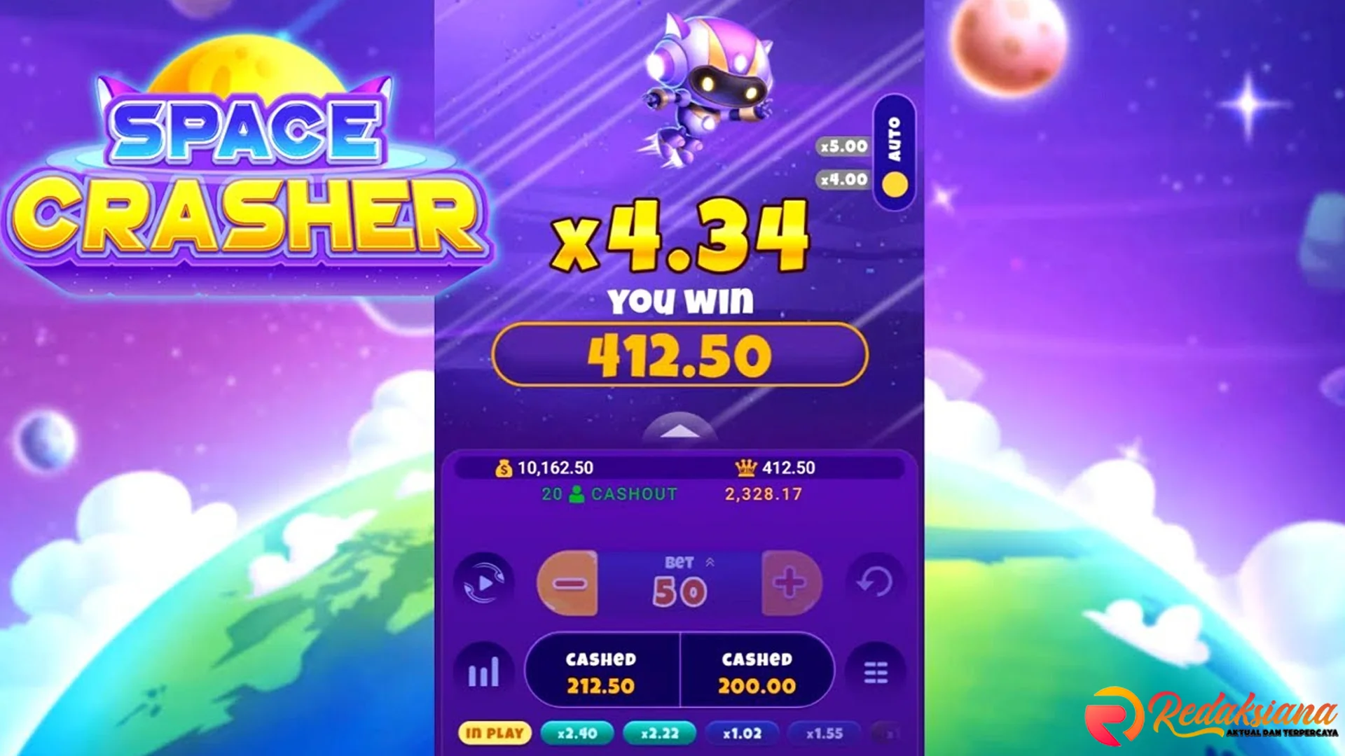 Space Crasher Tampilkan 5 Zona Unik Buat Para Space Geek