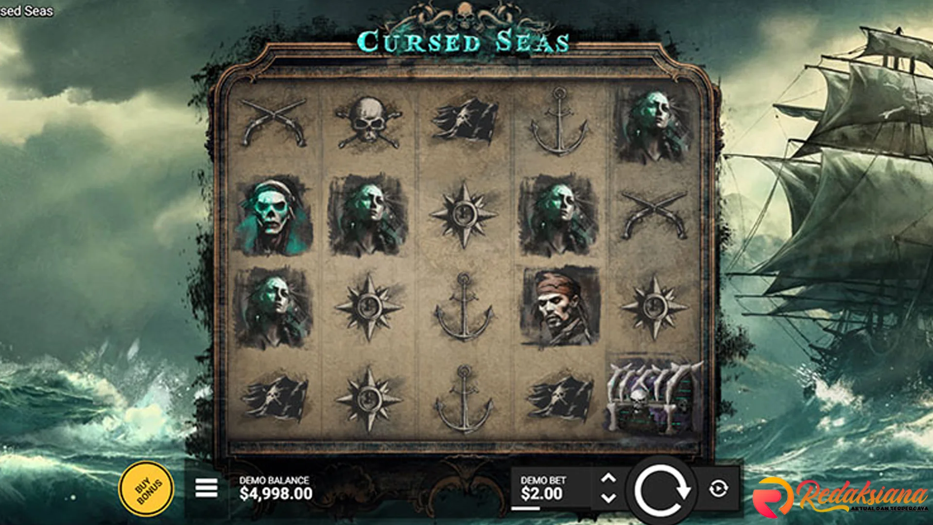 Situs Slot Terbaru Beraksi Bareng 5 Getaran Kelam Cursed Seas